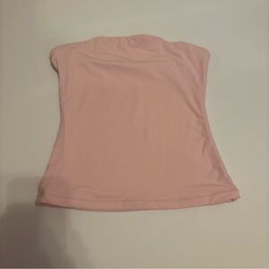 baby pink tube top